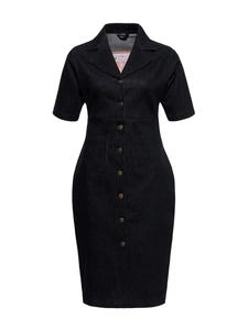 Длинное платье Queen Kerosin Rebel Queens, черный