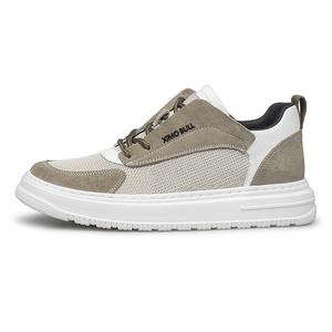 Мужские дышащие низкие кроссовки для скейтбординга XIMO BULL, Black Mesh