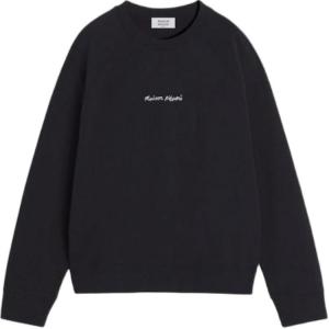 Вышитый свитшот реглан maison kitsuné Maison Kitsune, черный