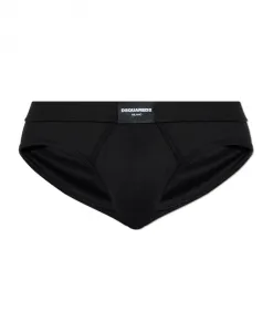 Трусы с нашивкой с логотипом Dsquared2, черный