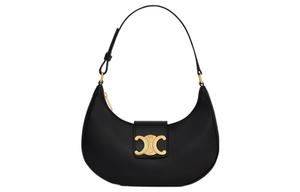 CELINE Сумка через плечо женская из гладкой телячьей кожи черная