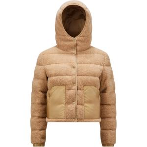 Пуховик женский бежевый Moncler