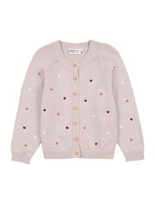NAME IT Кардиган 'NMFTEART' вязаный, сиреневый