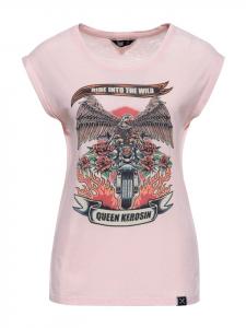 Футболка Queen Kerosin, розовый