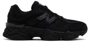 Кроссовки New Balance 9060 Big Kid 'Triple Black Suede', черный