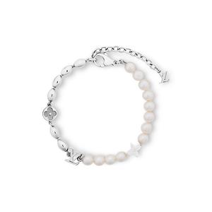 Браслет из жемчуга Fusion Louis Vuitton, серебряный