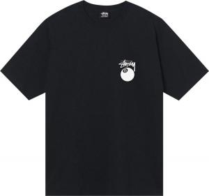 Футболка Stussy Billiards Tee 'Black', черный
