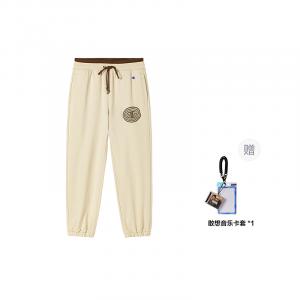 Pop Mart X Casual Брюки Unisex Champion, Черный