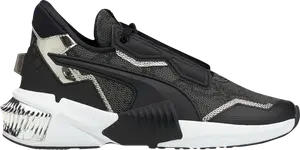 Кроссовки Puma Wmns Provoke XT Untamed - Black Metallic Silver, черный