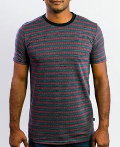 Мужская повседневная комфортная мягкая футболка с круглым вырезом BEAUTIFUL GIANT, мульти