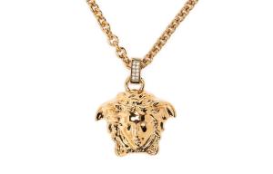 Кулон La Medusa на цепочке VERSACE, золото