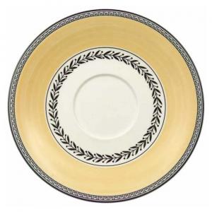 Блюдце суповое Villeroy & Boch, 19,2 см, желтый/черный