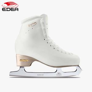 EDEA Коньки для фигурного катания official 3-star overture, 3-star weekly jump, white d wide version (original balance blade), размер 41
