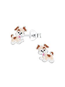 Alexander York Детские серьги-гвоздики FLECKI из серебра 925 пробы, комплект из 2 штук