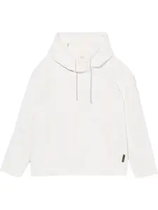 Худи оверсайз с кулиской и монограммой MARC JACOBS, белый