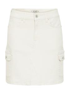 Юбка мини ICHI Skirt ZIGGY, кремовый