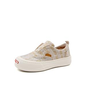 Joy&Mario Женские низкие кеды абрикосовые, цвет Apricot