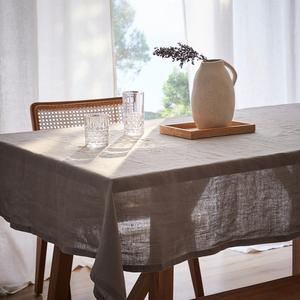 Скатерть 140/180 см Ambiente, светло-серый