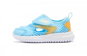QIAODAN Дышащие и износостойкие низкие кроссовки для малышей Cirrus Blue