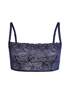 Бюстье Erlich Textil Bustier FLUID LACE BANDEAU BRALETTE, цвет mitternachtblau