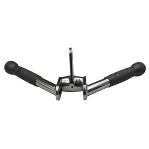 Стальная V-образная перекладина для трицепса для подтягиваний/тяги GLADIATORFIT, Серый