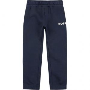 Детские вязаные спортивные штаны HUGO BOSS, синий