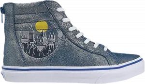 Кеды Vans Harry Potter x SK8-Hi Zip Kids Castle, синий