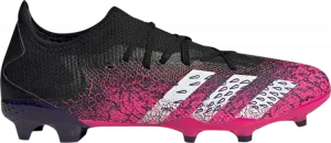 Мужские бутсы Adidas Predator Freak 3 FG, черный/розовый