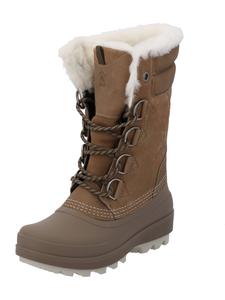 Ботинки на шнуровке Kamik WK2429C-FOS LAUREN, коричневый/мокко