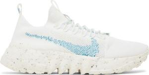 Кроссовки Nike Space Hippie 01 'White Dutch Blue', белый