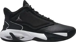 Кроссовки Jordan Max Aura 4 Black Metallic Silver, черный