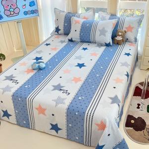 Yalu Простыня 200х230 см из 100% хлопка, цвет LT Blue Sweet Star