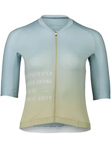 Велосипедная майка Pristine светло-голубого/зеленого цвета POC
