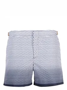 Плавки-шорты с цветочным принтом Orlebar Brown, белый