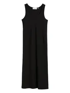 Платье без рукавов SPORTMAX, черный