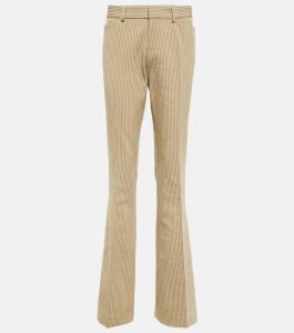 Прямые брюки из смеси хлопка и шерсти Petar Petrov, Butter