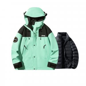 Jeep Тренч, Aqua Blue (Down Liner)