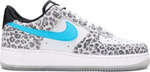 Кроссовки Nike Air Force 1 Low Premium 'Snow Leopard', белый