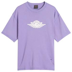 Футболка Air Jordan Rair Air 85', темно-фиолетовый/бежевый