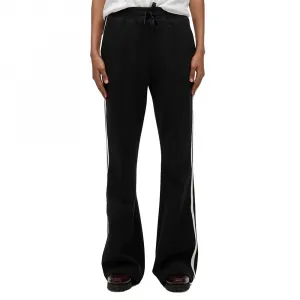 Брюки Superdry Studios Stripe Straight sweat, черный