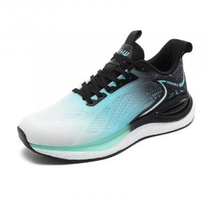 JSWEI Амортизирующие нескользящие износостойкие низкие кроссовки для мужчин для бега на длинные дистанции белый черный голубой лунный рекомендуется брать на размер больше