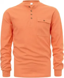 Мужская футболка с длинным рукавом waffle henley Mmoneyake