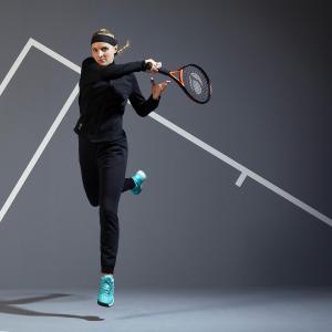 Женские теннисные штаны - Dry 900 черные ARTENGO, черный