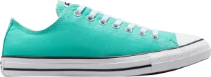 Кроссовки Converse Chuck Taylor All Star Low Electric Aqua, зеленый