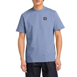 Timberland Футболка мужская светло-голубая с круглым вырезом Moderate Straight Fit