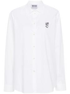 MOSCHINO JEANS футболка с логотипом, белый