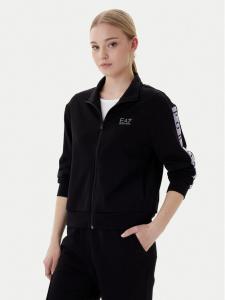 Свитшот regular fit 7W001152 AF12501 UC001 Ea7 Emporio Armani, черный