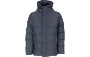 Куртка пуховая мужская синяя PYRENEX