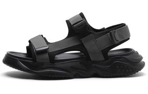 ELLE HOMME Стильные сандалии мужские черные