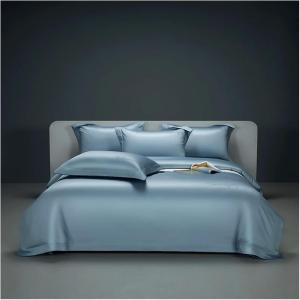 KYTGFH Комплект постельного белья из египетского хлопка 1200tc гостиничного стиля с роскошной вышивкой